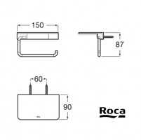 MEDIDAS PORTARROLLOS CON REPISA HOTELS ROUND ROCA